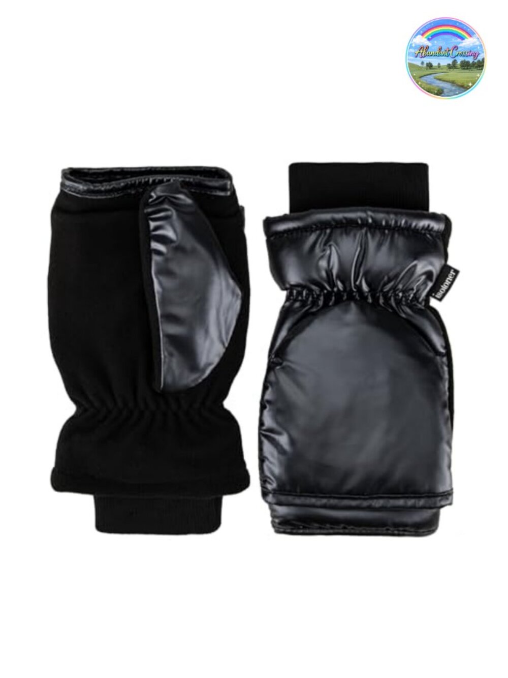 Women's Water Repellent Touchscreen Flip Top Mittens with SmartTouch &